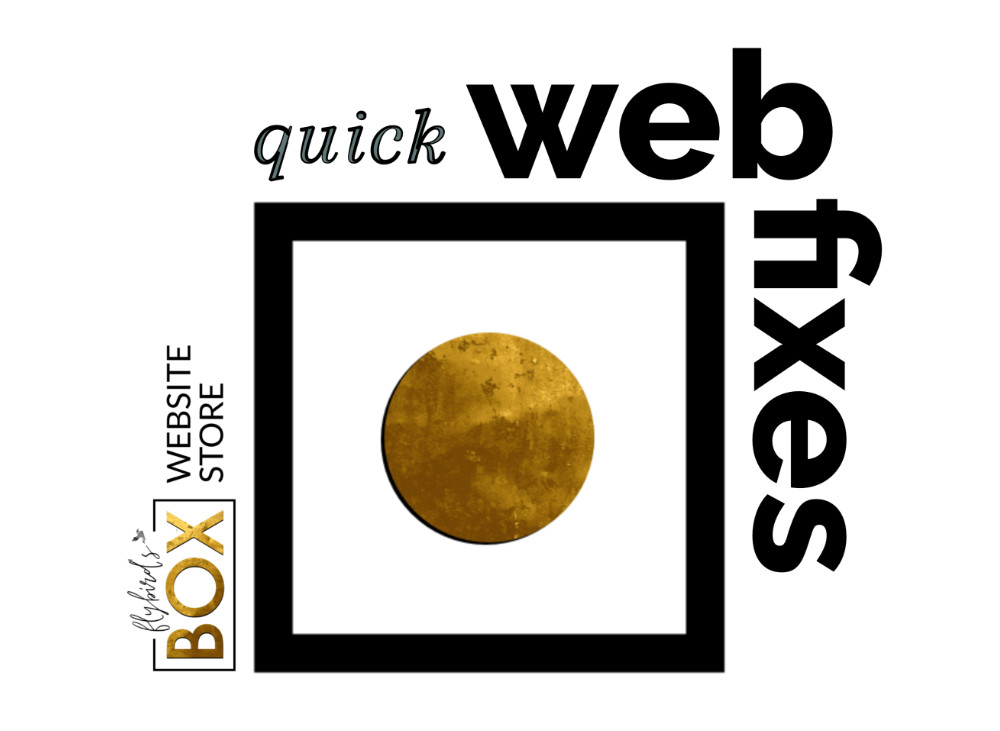 Quick Web Fixes